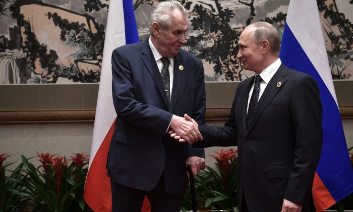 Zeman a Putin