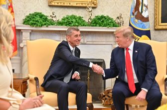 Andrej Babiš a Donald Trump